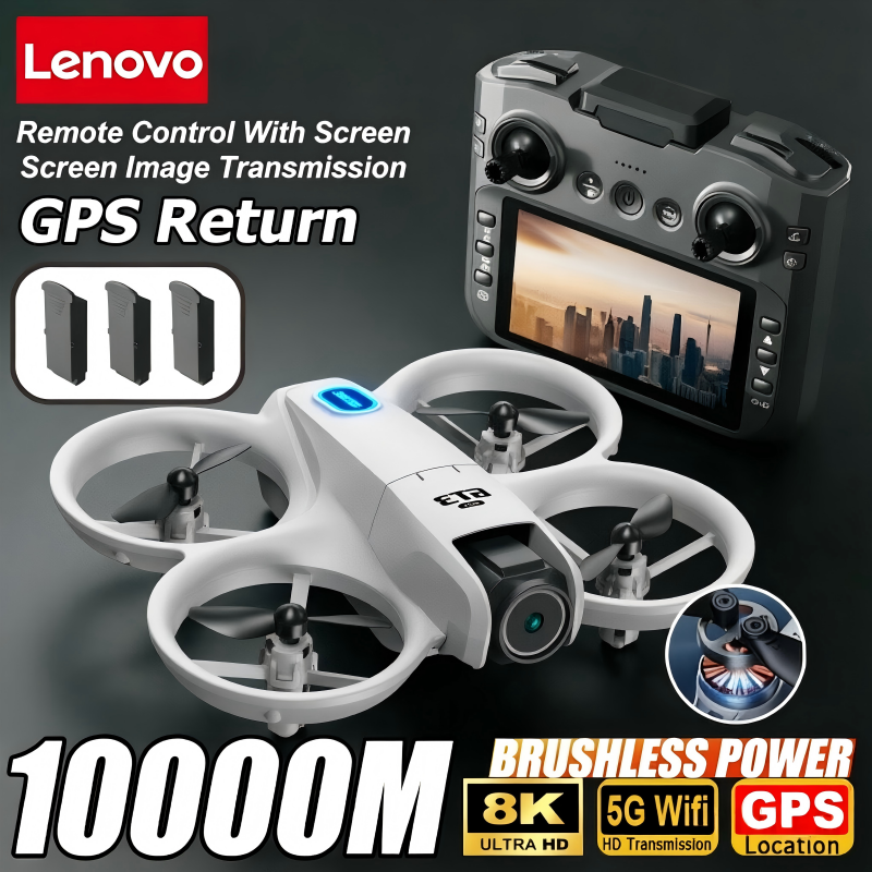 Drone Mapping - Lenovo GT3 MAX GPS Drone 8K