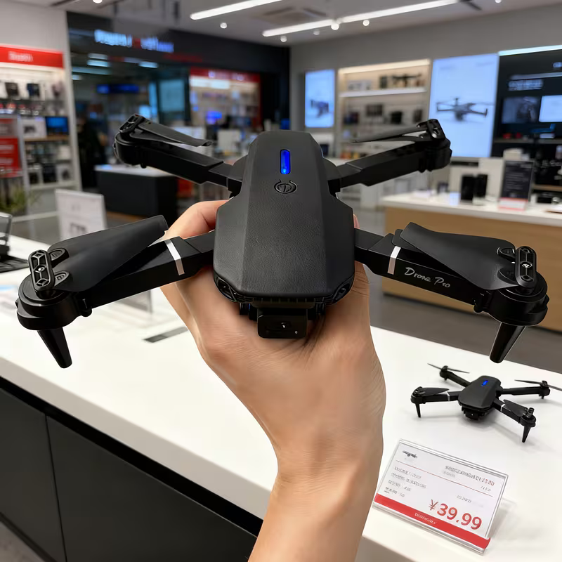 New E88Pro RC Drone 4K Profess - Drone Surveying ulasan dan harga