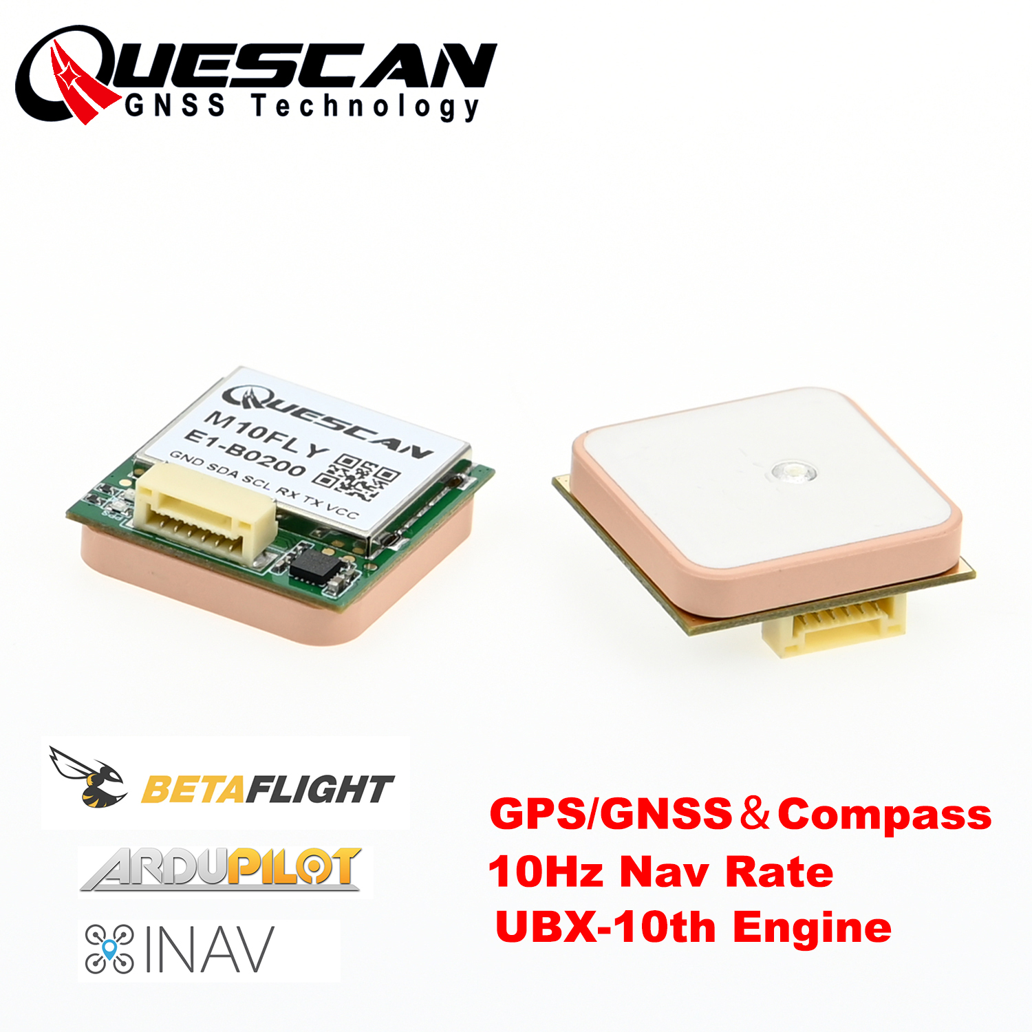 Quescan 25mm*25mm M10FLY 10Hz  - Drone Mapping ulasan dan harga