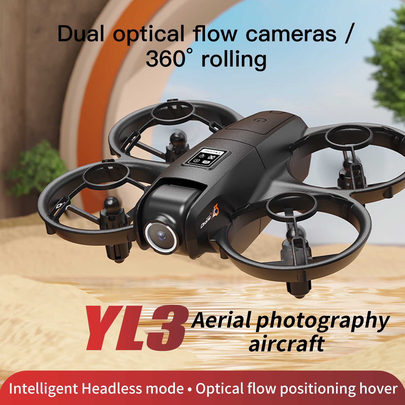 YL3 Remote-Controlled Drone wi - Drone Cinematic ulasan dan harga
