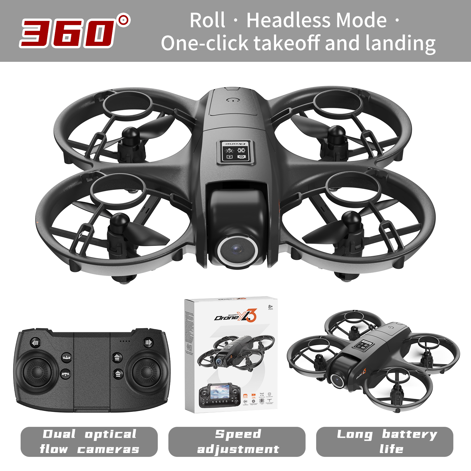 YL3 Remote-Controlled Drone wi - Drone Cinematic ulasan dan harga