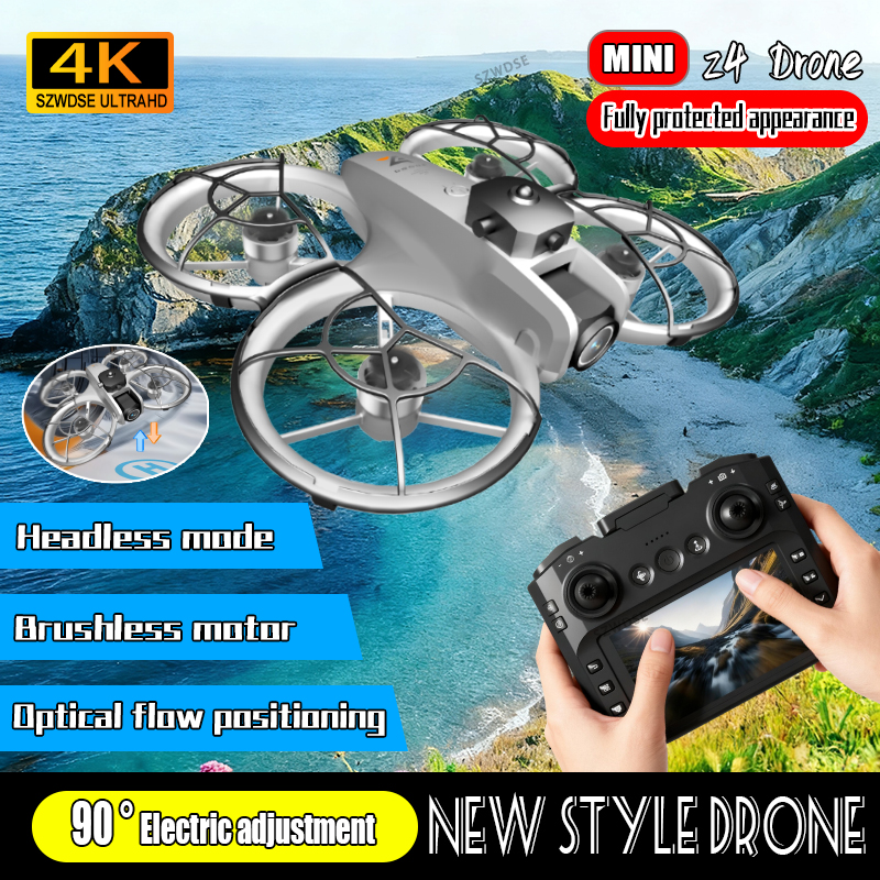 New Z4 Mini Drone 4K HD Camera - Drone Video Production ulasan dan harga