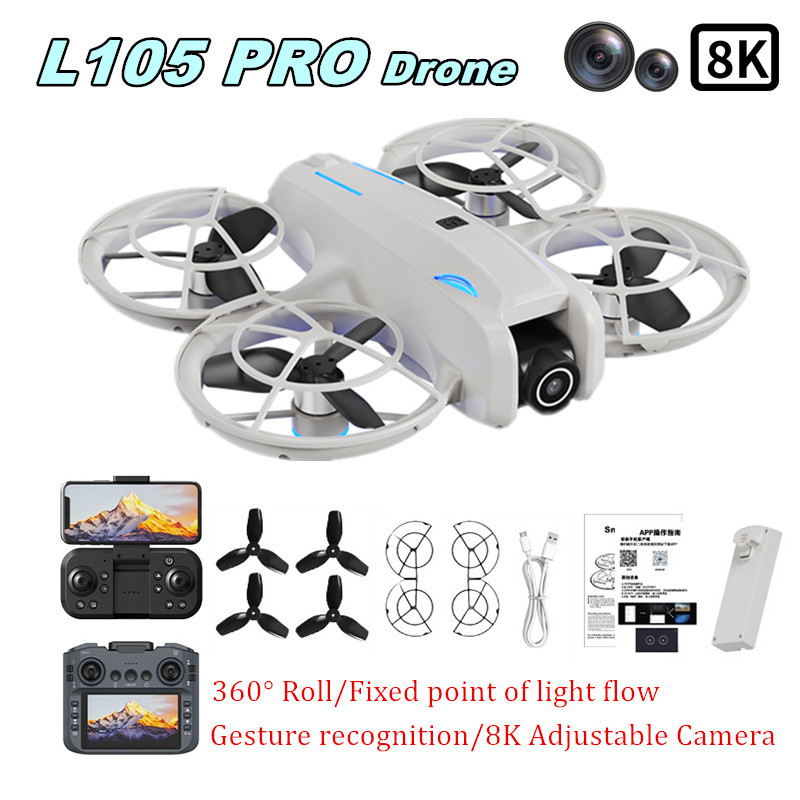 L105 PRO Drone Duel 8k Lens Fu - Drone Aerial Photography ulasan dan harga